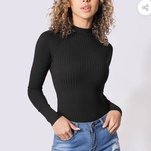 BRAND NEW Jed North Black Bodysuit